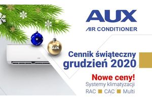 Cennik świąteczny AUX – grudzień 2020