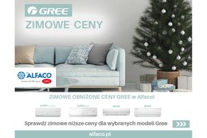 Zimowe obniżki cen klimatyzatorów GREE