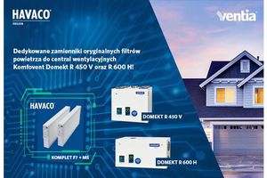 Dedykowane zamienniki filtrów powietrza do central wentylacyjnych Komfovent Domekt