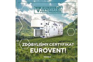 VBW Engineering wkracza na najwyższy poziom jakości - zdobywamy prestiżowy certyfikat EUROVENT