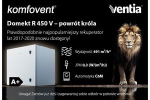 Komfovent Domekt R 450 V - powrót króla