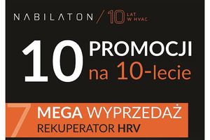 Wyprzedaż rekuperatorów HRV