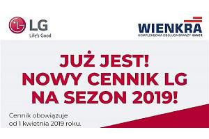 WIENKRA: Cennik LG 2019!
