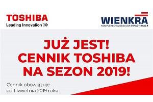 WIENKRA: Cennik TOSHIBA 2019!