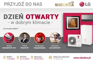 DNI OTWARTE w dobrym klimacie | WIENKRA i LG 