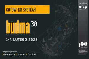 BUDMA 2022 - budownictwo gotowe do spotkań