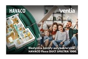 Poznaj elastyczne kanały antybakteryjne HAVACO Flexo DUCT SPECTRA 1000!
