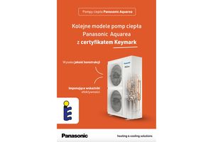 Kolejne modele pomp ciepła Panasonic Aquarea z certyfikatem Keymark