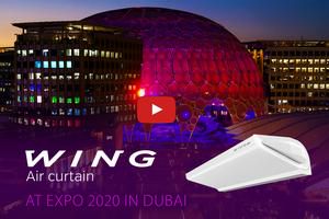 Kurtyny powietrzne Wing na EXPO 2020 w Dubaju