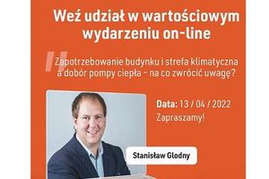 Panasonic zaprasza na webinar pt. Zapotrzebowanie budynku i strefa klimatyczna a dobór pompy ciepła – na co zwrócić uwagę? 