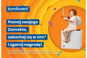 Poznaj rekuperator KOMFOVENT Domekt, przekonaj się osobiście, że to półka PREMIUM i zgarnij nagrody! 