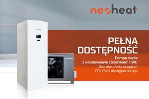 Neoheat - pełna dostępność pomp ciepła 
