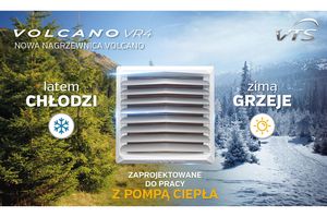 Nowe modele nagrzewnic VOLCANO – Zaprojektowane do pracy z pompą ciepła