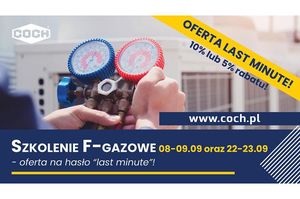 Promocja "Last minute" na wybrane szkolenia