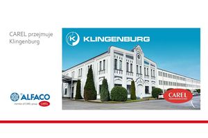 CAREL przejmuje Klingenburg GmbH i Klingenburg International Sp. z o.o.