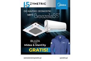 Kup klimatyzator Midea a otrzymasz bluzę  gratis