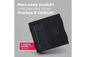 Premierowa prezentacja nowej centrali wentylacyjnej HEATPEX ARIA VITALE na targach ISH we Frankfurcie