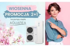 Wiosenna promocja 2+1 na pompy ciepła Panasonic T-CAP 9 i T-CAP 12