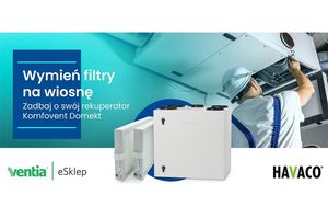 Czy wymieniłeś już po zimie filtry w swoim rekuperatorze Komfovent DOMEKT?