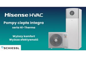 Wyższy komfort. Wyższa efektywność. Pompy ciepła typu powietrze-woda Hisense Integra.