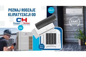 Rodzaje klimatyzatorów od Cooper&Hunter