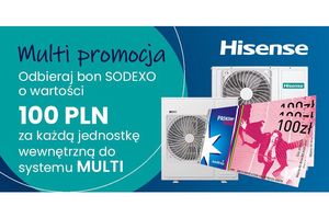Multi Promocja na klimatyzatory Hisense
