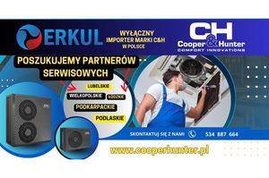 Zostań Autoryzowanym Partnerem Serwisowym do obsługi pomp ciepła COOPER&HUNTER