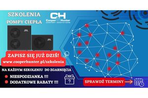 Jesienna edycja szkoleń z pomp ciepła COOPER&HUNTER