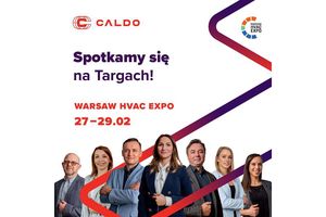 Caldo zaprasza na Targi WARSAW HVAC EXPO!