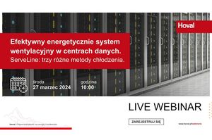 System wentylacyjny w centrach danych. Webinarium 