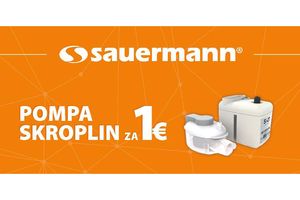 Pompa skroplin za 1€