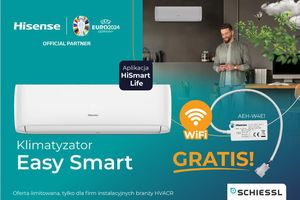 Klimatyzator Hisense Easy Smart z WiFi gratis
