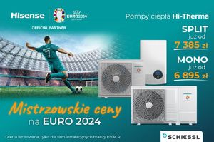 Pompy ciepła Hisense – Mistrzowskie ceny na EURO 2024