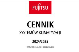 Nowy cennik systemów klimatyzacji Fujitsu 2024/2025