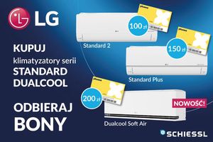Jednostki ścienne marki LG z bonami Pluxee