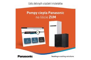 Pompy ciepła Panasonic już dostępne na liście ZUM