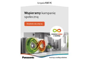 Firma Panasonic wspiera kampanię społeczną „Pompuj ciepło z głową"