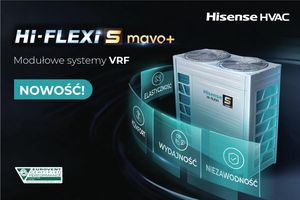Systemy Hisense VRF seria S mavo+ z certyfikatem Eurovent