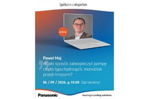 Już w najbliższą środę Panasonic podzieli się praktycznymi wskazówkami, jak najlepiej zabezpieczyć pompę ciepła przed mrozem