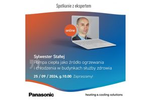 Bezpłatny webinar Panasonic o źródle ogrzewania i chłodzenia w placówkach medycznych