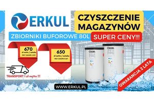 Wyprzedaż zbiorników buforowych 80L- HIT CENOWY!