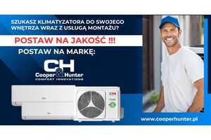 Klimatyzator Cooper&Hunter z usługą montażu