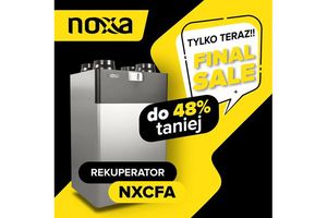 Wyprzedaż rekuperatorów NOXA NXCFA – rabaty do prawie -50%!