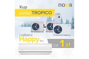 Wielka promocja na pompy ciepła Tropico od marki Noxa!
