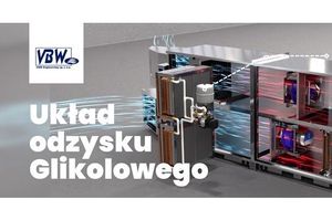 Nowość w ofercie VBW Engineering – zintegrowany z urządzeniem glikolowy układ odzysku ciepła
