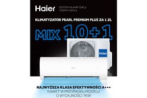 Haier – Mix 10+1 na klimatyzatory PEARL PREMIUM Plus