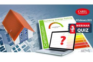Nowy webinar - quiz organizowany przez CAREL na temat regulacji EPBD i ESPR