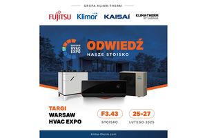 Grupa Klima-Therm na targach Warsaw HVAC Expo 2025