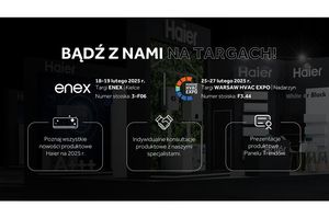 HAIER zaprasza na Targi ENEX oraz Warsaw HVAC EXPO