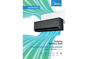 Nowość od Midea! Klimatyzacja Solstice na targach Warsaw HVAC EXPO w Nadarzynie